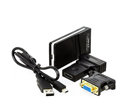 Adaptador Usb 2.0 Uga Multi-display - Cirilo Cabos