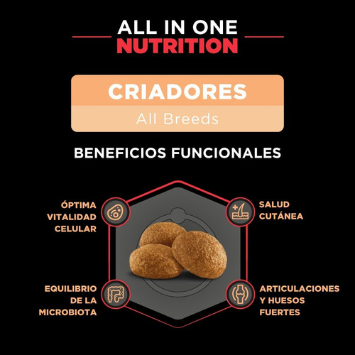 Alimento Sieger Criadores All In One para perro todos los tamaños en bolsa de 20 kg