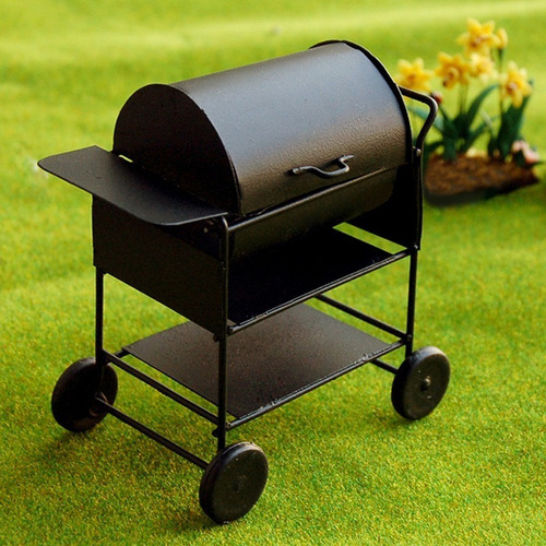 * Parrilla Asador Miniatura Para Casa De Muñecas 1:12,