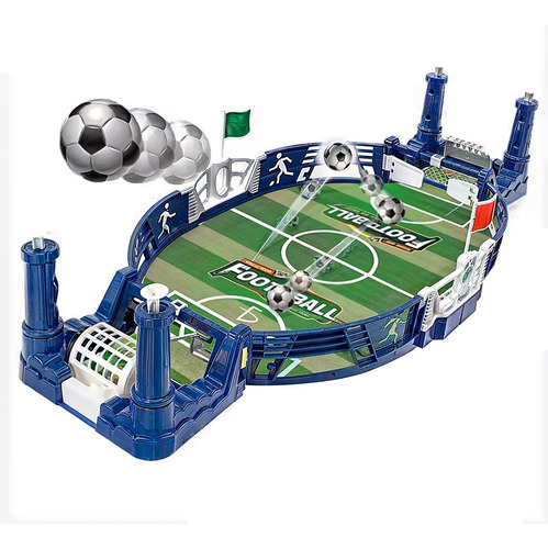 Mini Futbolito Pinball Juego Mesa Interactivo Gatillos Niños