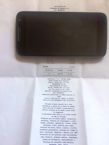Celular Moto G4 Play - 4g - Doble Sim - Carga Rápida