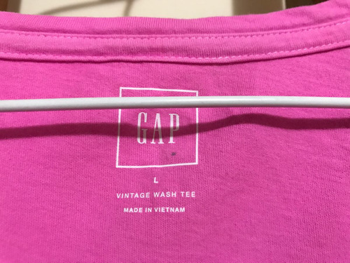 Remera Fuxia De Gap