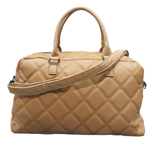 Bolso Cartera Amayra Pu Amplio Matelasse Tikal Belgrano Acabado De Los Herrajes Níquel Color Suela Correa De Hombro Negro Diseño De La Tela Liso