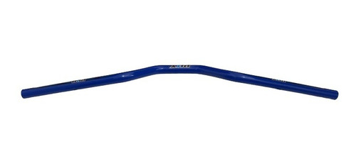 Imagem 2 de 4 de Guidão Bicicleta Cruiser Dh Longo 22.2x660mm Pintado Azul