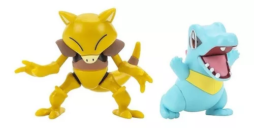 Brinquedo Pokemon - Battle Figure Pack Totodile e Abra em Promoção