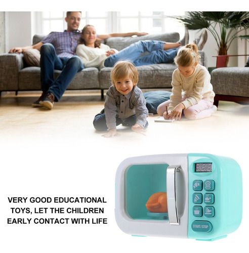Juguete Simulado Para Niños Con Horno Microondas, Juguete De