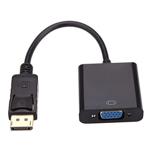 Adaptador Chenyang Cy Dp A Vga, Dp Displayport Macho A Vga F