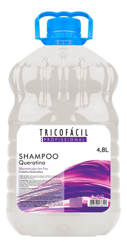 Shampoo De Queratina 4,8 Litros Tricofácil