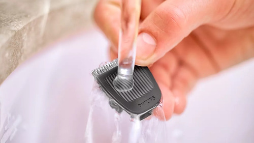 Imagen 5 de 10 de Recorta Barba Y Pelo Philips Multigroom Mg3711 6en1 Backup