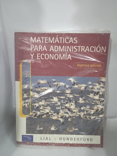 Matemáticas Para Administración Y Econ. 7ed.