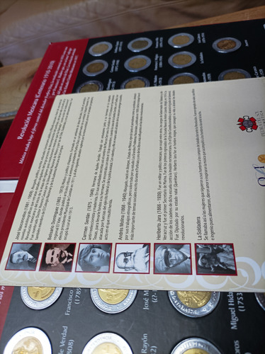 Colección De Monedas Conmemorativas Bicentenario Y Revolució (Usado)