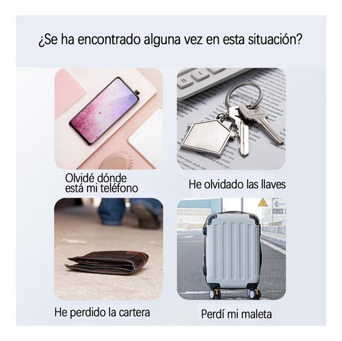 Localizador Inteligente De Llaves - 3 Pack Gps Magnético,
