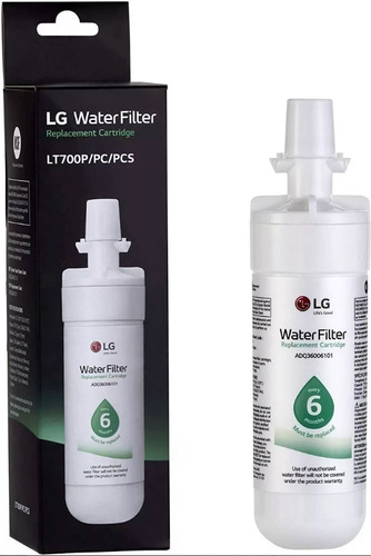 Filtro De Agua LG Lt700p Original Refrigerador Adq36006101