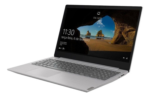 Imagem 2 de 6 de Notebook Lenovo IdeaPad S145-15API platinum gray 15.6", AMD Ryzen 3 2200U 8GB de RAM 256GB SSD, AMD Radeon Vega 3 1920x1080px Windows 10 Home