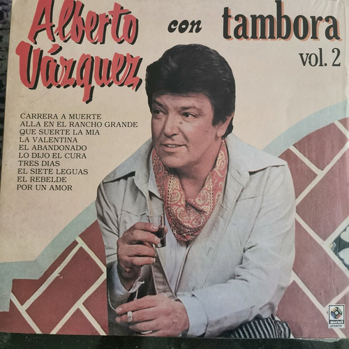 Disco Lp Alberto Vazquez-con Tambora Vol.2.o