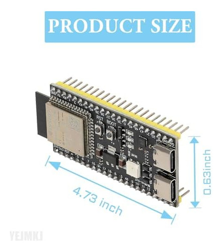 5pcs Esp32 S3 Placa De Desarrollo Esp32-s3-devkitc-1-n16r8 W