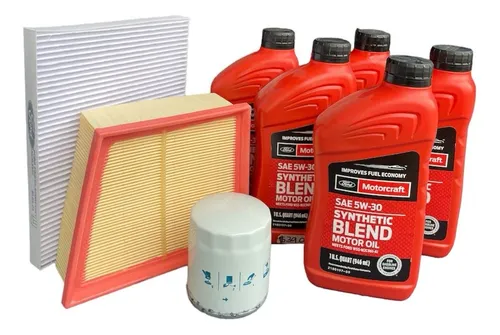 Kit De Cambio De Aceite Ford Fiesta 2011-2017 Motorcraft 