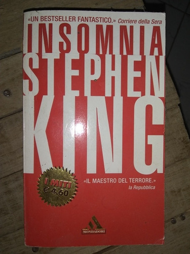 Insomnia De Stephen King En Italiano