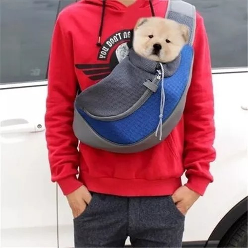 Imagen 4 de 9 de Bolso Mochila Transportadora Morral Perro Gato Cobayo Conej