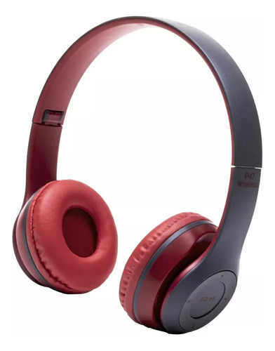 Audífonos inalámbricos Over-Ear P47 P47 rojo