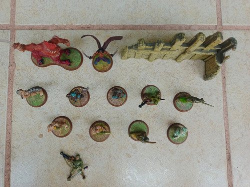 Set Figuras Miniatura Heroscape Juego De Mesa (Usado)