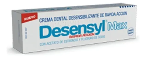 Desensyl Max Crema Dental Desensibilizante Rápida Acción 60g
