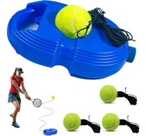 Comprar Entrenador De Tenis Portátil Con Pelotas Y Malla De Rebote