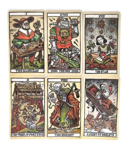 Imagen 4 de 5 de Tarjeta Tarot Guillermo Del Toro