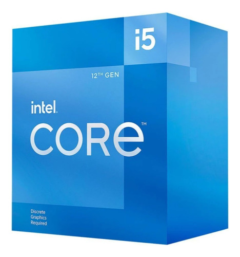 Microprocesador Intel Core I5 12400f 4.4ghz 6 Nucleos Ddr5 F