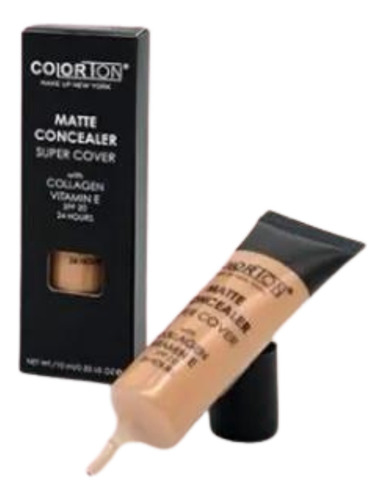 Corrector Super Cover Colorton Mate Concealer Tono 5 Dark Beige