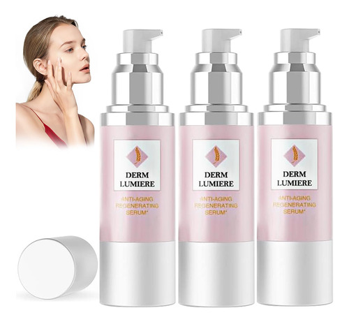 3pcs Derm Lumiere Serum,suero Antiarrugas Para El Cuidado De