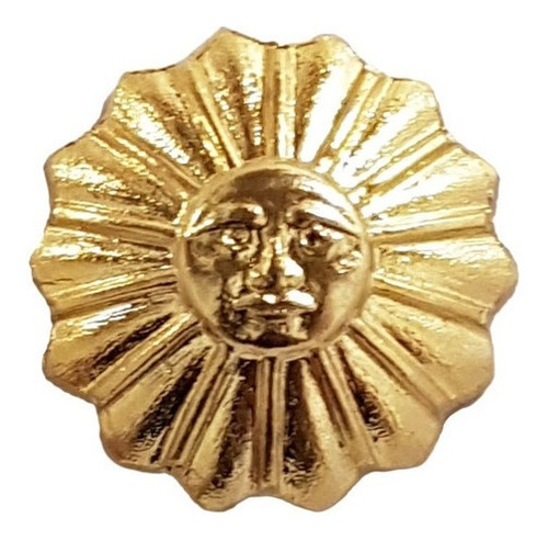 Distintivo Sol Metálico Oficial Jefes Ejército Argentino