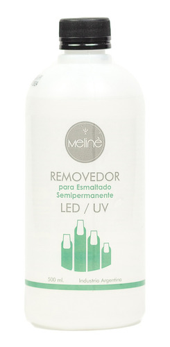 Removedor De Esmalte Semipermanente X500ml Meliné