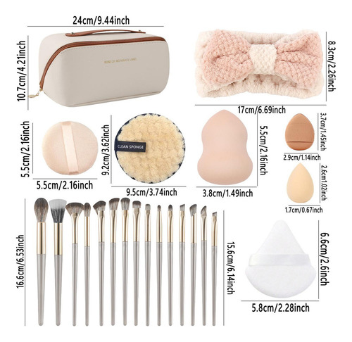 De La Base De Maquillaje Juego De De Maquillaje Bolsa De La