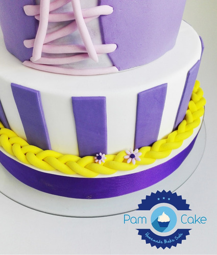 Torta Cumpleaños Artesanal Enredados Tangled