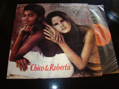 Chico & Roberta Frente A Frente Promo 1990 Vinilo Lp Nm+