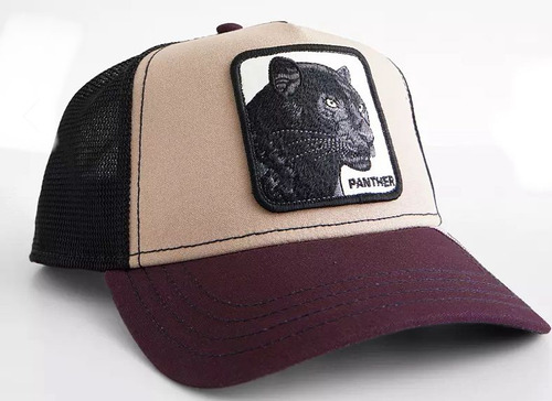 Gorra Goorin Bros Pantera Mv Panther Khaky Morado Negro