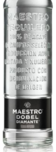 Paquete De 3 Tequila Maestro Dobel Diamante S/estuche 700 Ml
