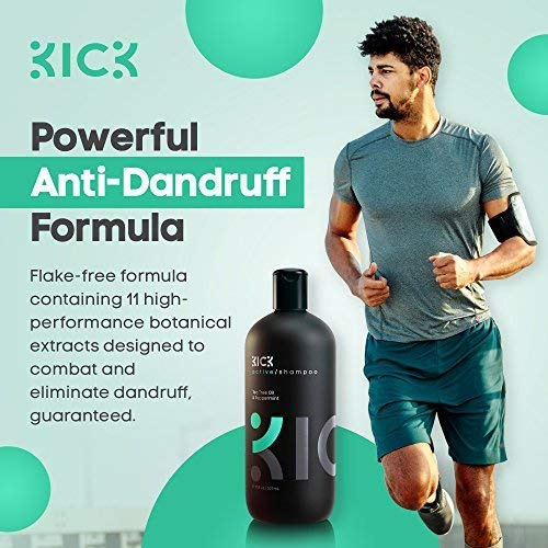 Shampoo Kick Sem Sulfato Com Hortelã E Melaleuca 500ml