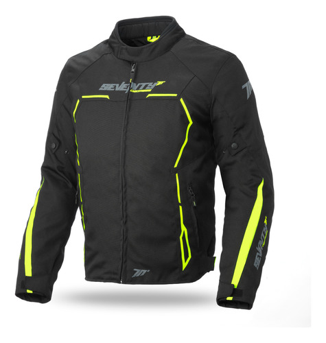 Campera Moto 70° Seventy Degrees Sd-jr65 2 Capas Impermeable