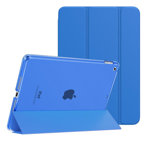 Funda Magnetica Para iPad Generacion 7 8 Y 9 Azul Zafiro