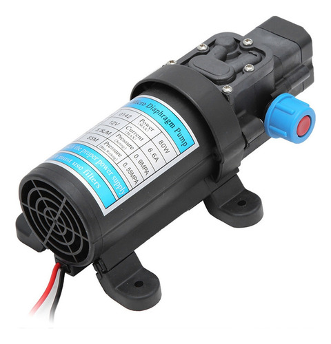 Dc 12v 80w Micro Autocebante Eléctrico De Alta Presión