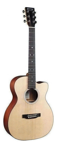 Guitarra Electroacústica Martin D Junior 000cjr-10e Sapele Orientación De La Mano Diestro Color Natural