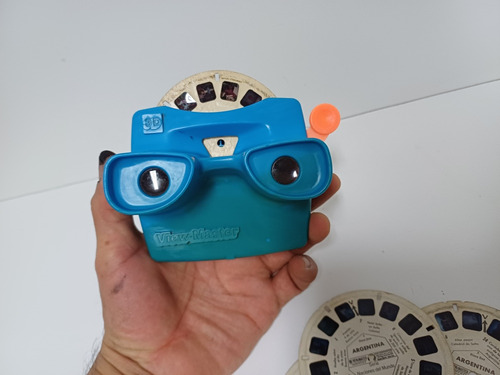 7k Antiguo View Master Juguete Visor Mas 3 Discos