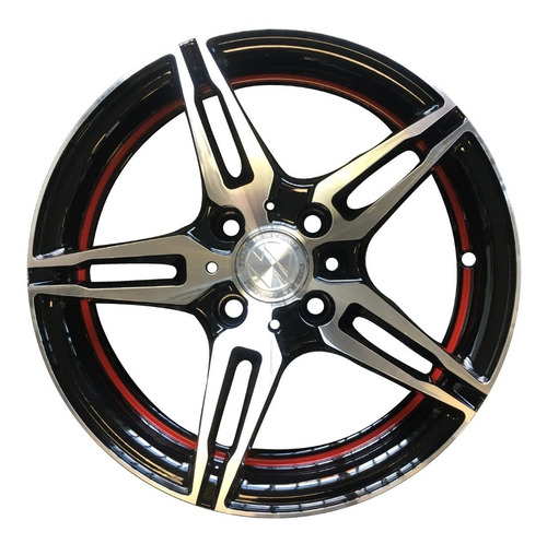 Llanta Aleacion Deportiva Qc 1166 R14 4x100 Ruedas Bojanich 