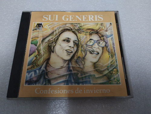 Cd Sui Generis Confesiones De Invierno Original 