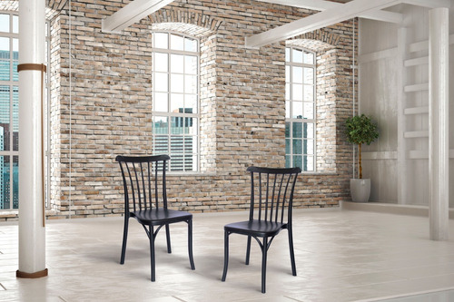 Silla Vintage De Comedor Terraza Eventos Comercio Uso Rudo Estructura De La Silla Blanco