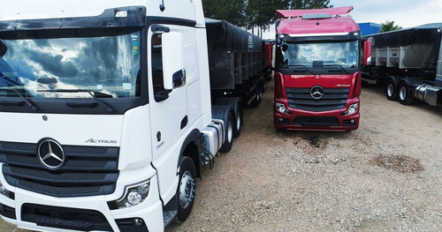 Imagem 4 de 9 de Conjunto Mercedes Actros 2651 + Rodocaçamba 35m3 + 35m3 Aizi