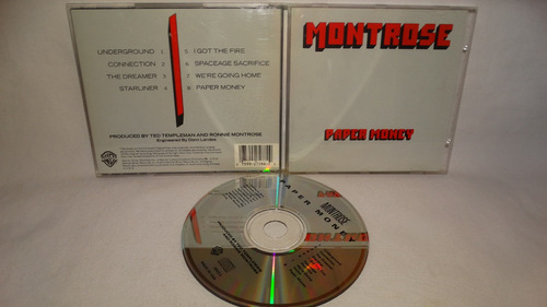 Montrose - Paper Money ( Van Halen Sammy Hagar Warner Bros. 