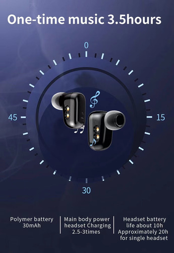 Reloj Inteligente Dos En Uno Con Auriculares Inalámbricos
